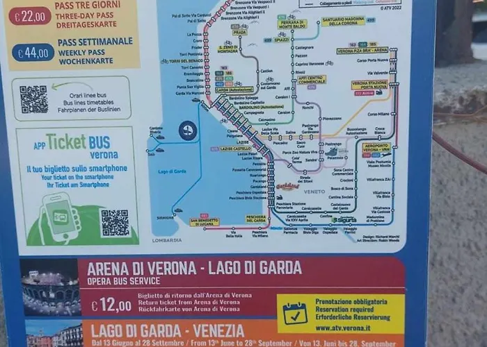 Feriehus Florida B2-200m Dal Lago,ac,balcone